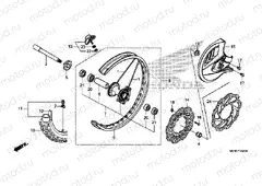 F-15-20 FRONT WHEEL