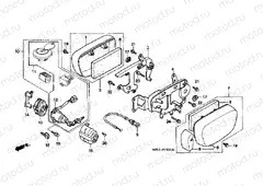 F-15 CARBURETOR SIDE COVER