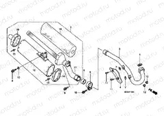 F-15 EXHAUST DRUM (CRF450R2-CM)
