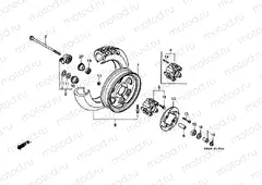 F-15 FRONT WHEEL (1)