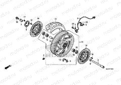 F-15 FRONT WHEEL