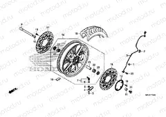 F-15 FRONT WHEEL