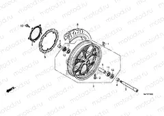 F-15 FRONT WHEEL