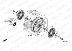 F-15 FRONT WHEEL