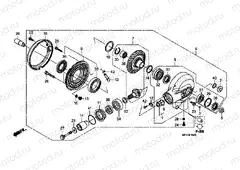 F-15 MAIN TRANSMISSION DRIVE GEAR