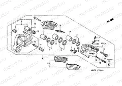 F-15 REAR BRAKE CALIPER