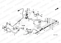 F-15 REAR BRAKE MASTER CYLINDER