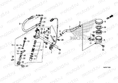 F-15 REAR BRAKE MASTER CYLINDER