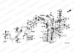 F-15 REAR BRAKE MASTER CYLINDER