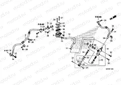 F-15 REAR BRAKE MASTER CYLINDER
