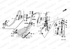 F-15 REAR BRAKE MASTER CYLINDER