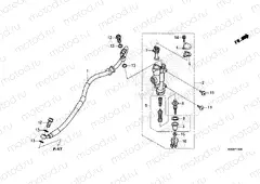 F-15 REAR BRAKE MASTER CYLINDER