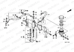 F-15 REAR BRAKE MASTER CYLINDER (CBR1000RR / S)