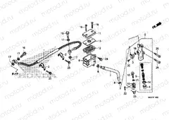 F-15 REAR BRAKE MASTER CYLINDER (STD)