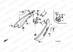 F-15 REAR ENGINE COVER (CBF1505 / M5 / 6 / M6 / 7 / M7 / M9 / MA)