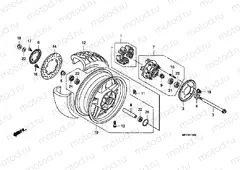 F-15 REAR WHEEL