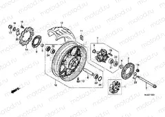 F-15 REAR WHEEL