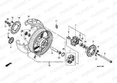 F-15 REAR WHEEL