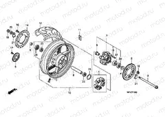 F-15 REAR WHEEL