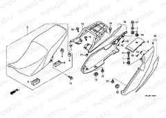 F-15 SEAT / REAR ENGINE HOUSING (CGR125SH5, B)