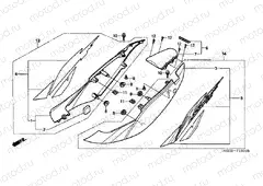 F-16-1 BODY COVER (FS1254 / 5/6/8)