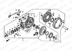 F-16-1 MAIN GEAR DRIVE GEAR (ST1100AN / AP / AR)