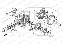 F-16-1 MAIN TRANSMISSION DRIVE GEAR (ST1100A)