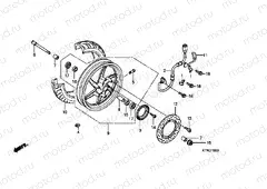 F-16 FRONT WHEEL