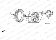 F-16 FRONT WHEEL (2)