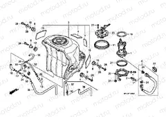 F-16 FUEL TANK / FUEL PUMP