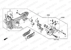 F-16 REAR BRAKE CALIPER