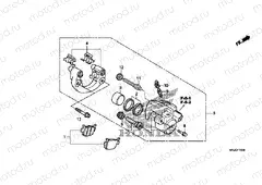 F-16 REAR BRAKE CALIPER