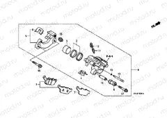F-16 REAR BRAKE CALIPER (FES1253-5) (FES1503-5)