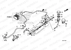F-16 REAR BRAKE MASTER CYLINDER