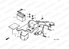 F-16 REAR FENDER / BATTERY
