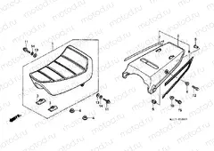F-16 SEAT / REAR ENGINE HOUSING