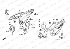 F-16 SIDE COVER (GLH1251SH / 2SH / 3SH)