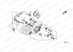 F-17-10 PARKING BRAKE CALIPER