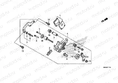 F-17-10 PARKING BRAKE CALIPER