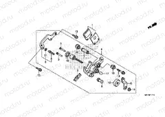 F-17-10 PARKING BRAKE CALIPER