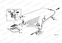 F-17-20 PARKING BRAKE LEVER