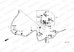 F-17-20 PARKING BRAKE LEVER