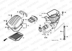 F-17 AIR FILTER (CBR125R / RS / RW5 / RW6 / RW8)
