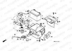 F-17 BATTERY / BATTERY HOUSING