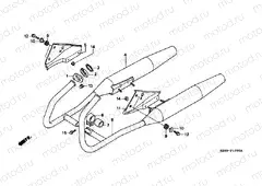 F-17 EXHAUST DRUM