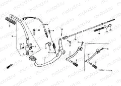 F-17 PEDAL / PULSE ARM LEVER