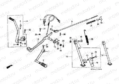 F-17 PEDAL / PULSE ARM LEVER