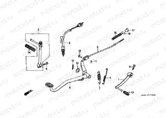 F-17 PEDAL / PULSE ARM LEVER