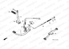 F-17 PEDAL / PULSE ARM LEVER