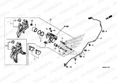F-17 REAR BRAKE CALIPER